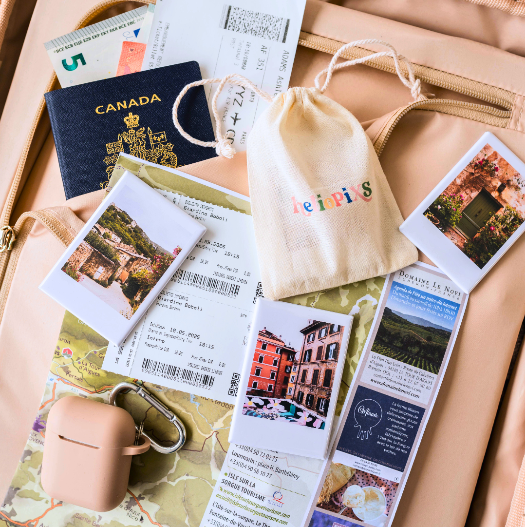 Travel Souvenir Polaroid Photo Magnets