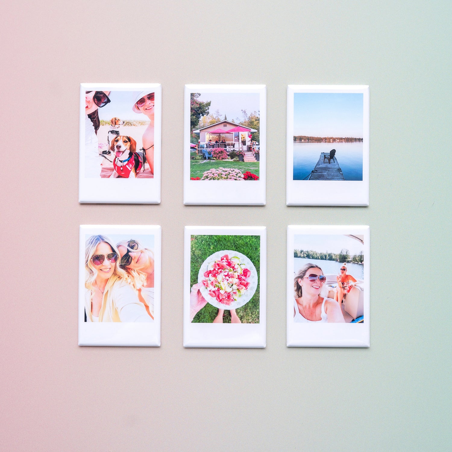 Custom Polaroid Photo Magnets