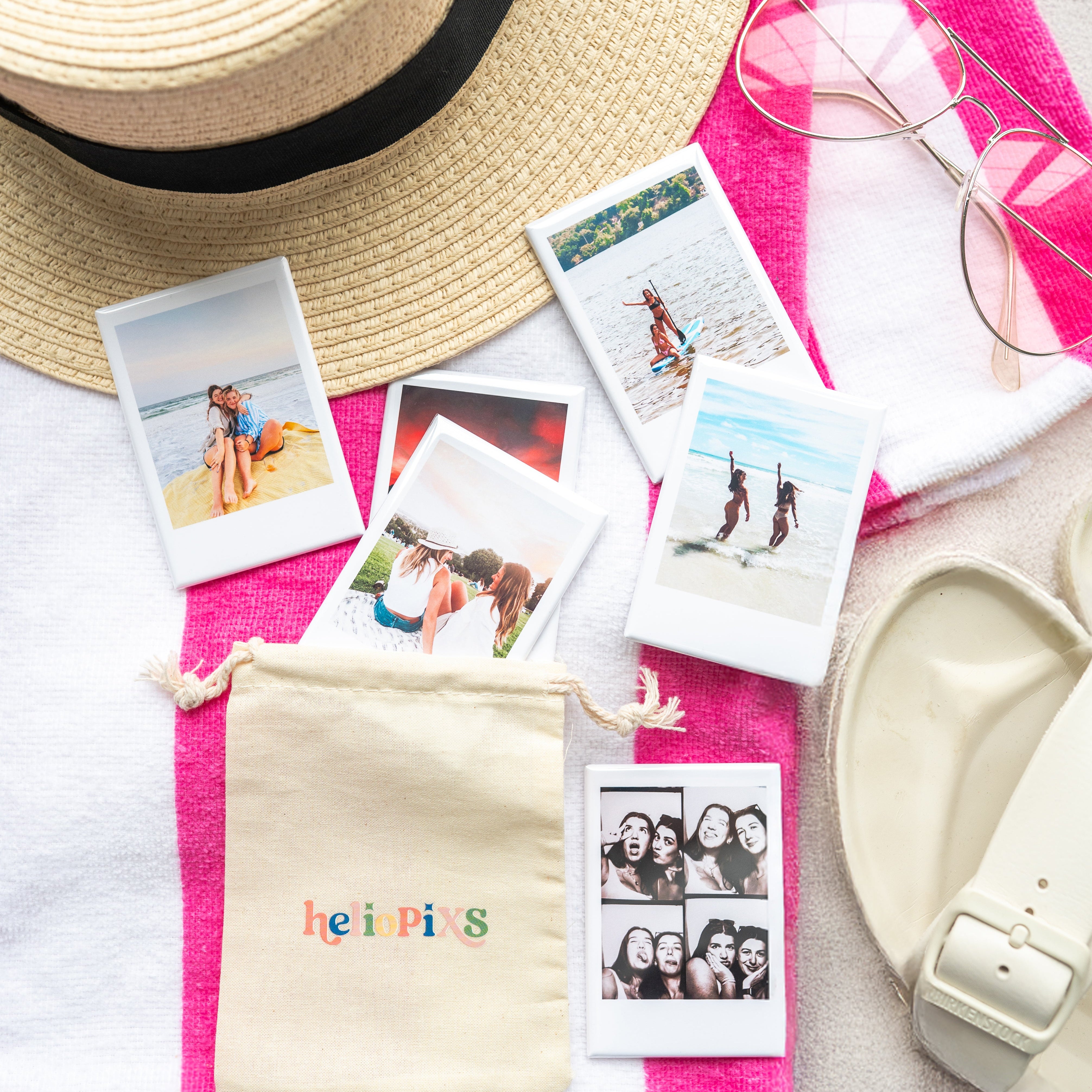 Polaroid Photo Magnets Bridesmaid Gifts