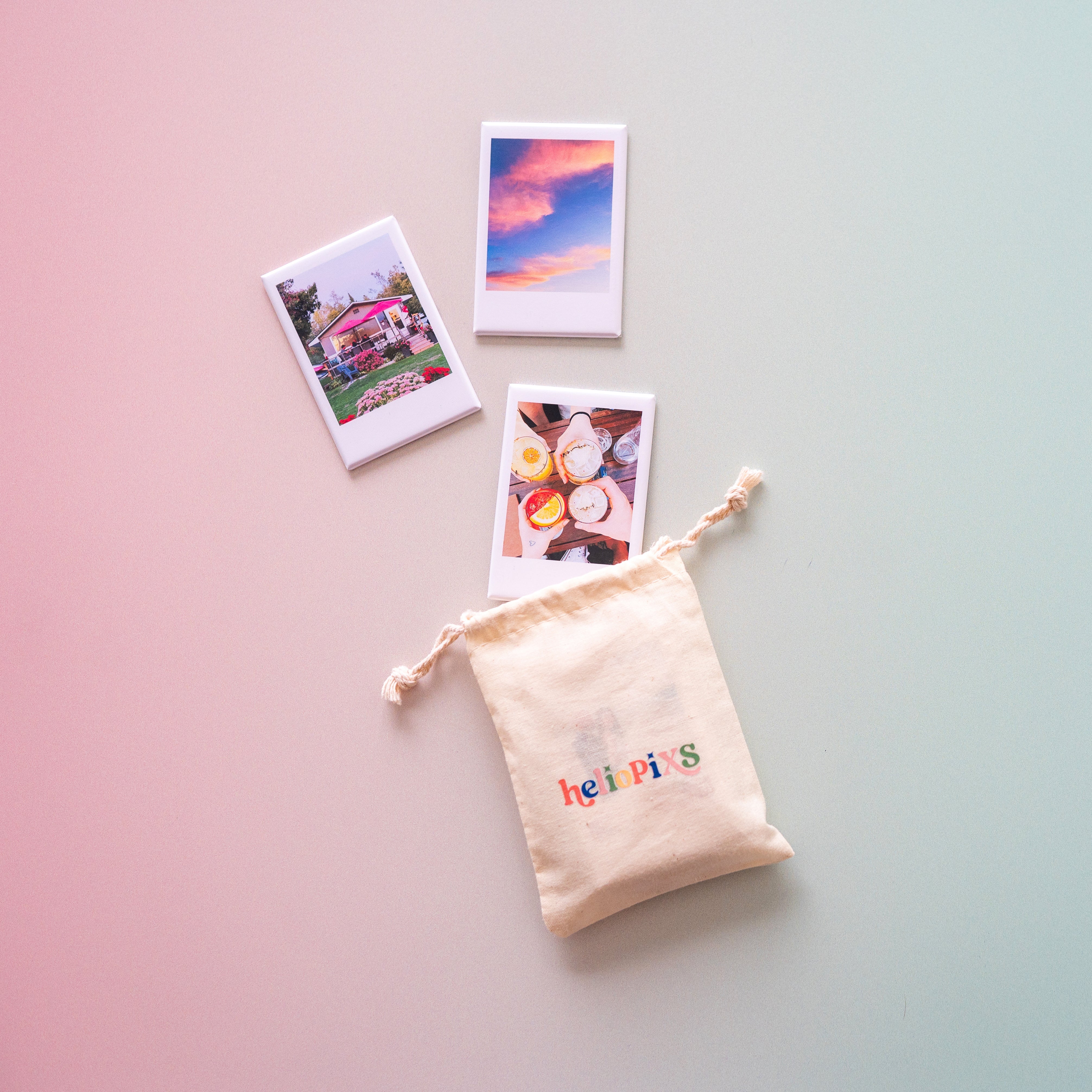 Custom Polaroid Photo Magnets