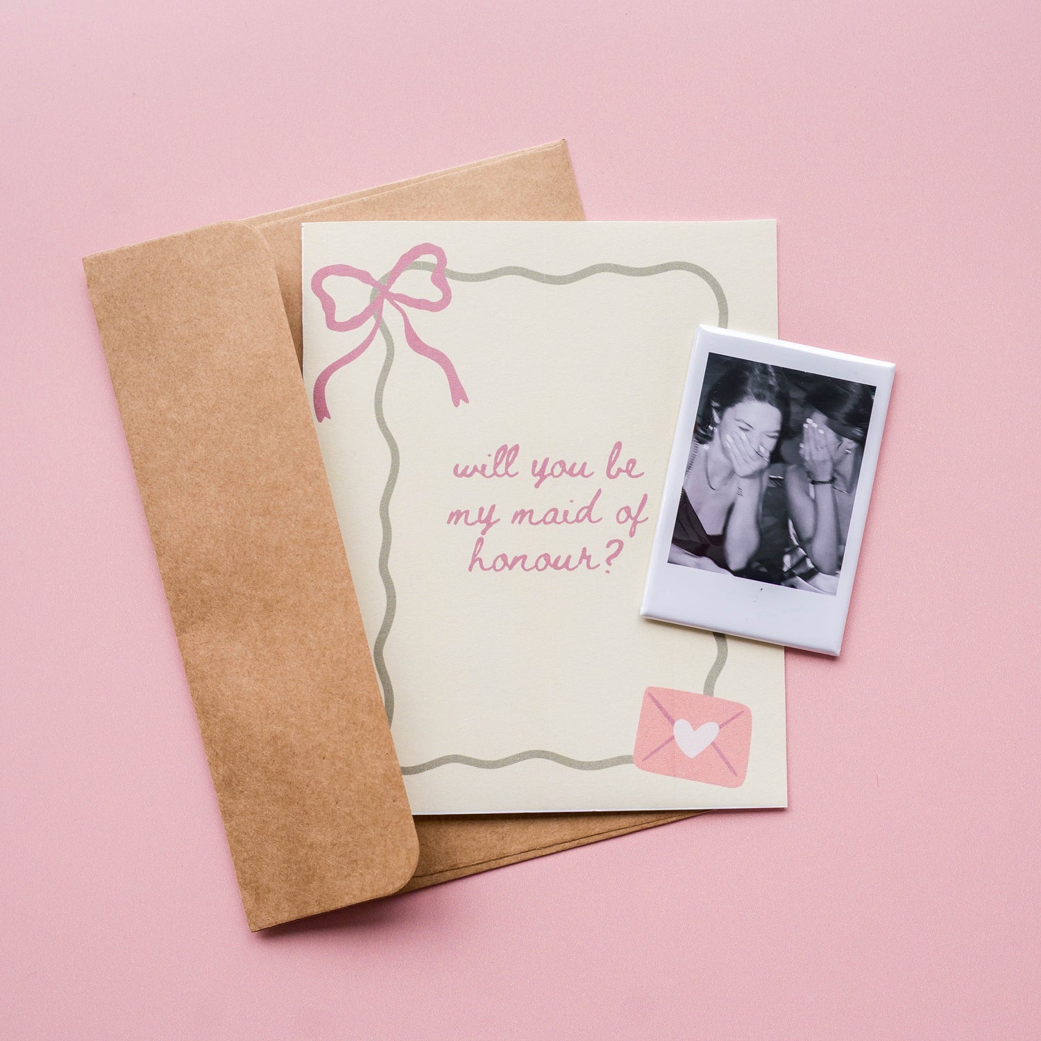 Polaroid Photo Magnets Bridesmaid Gifts