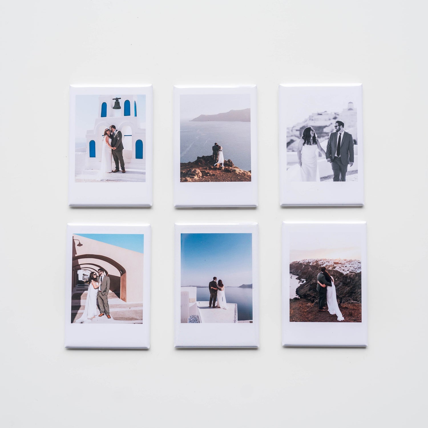 Wedding & Engagement Polaroid Photo Magnets