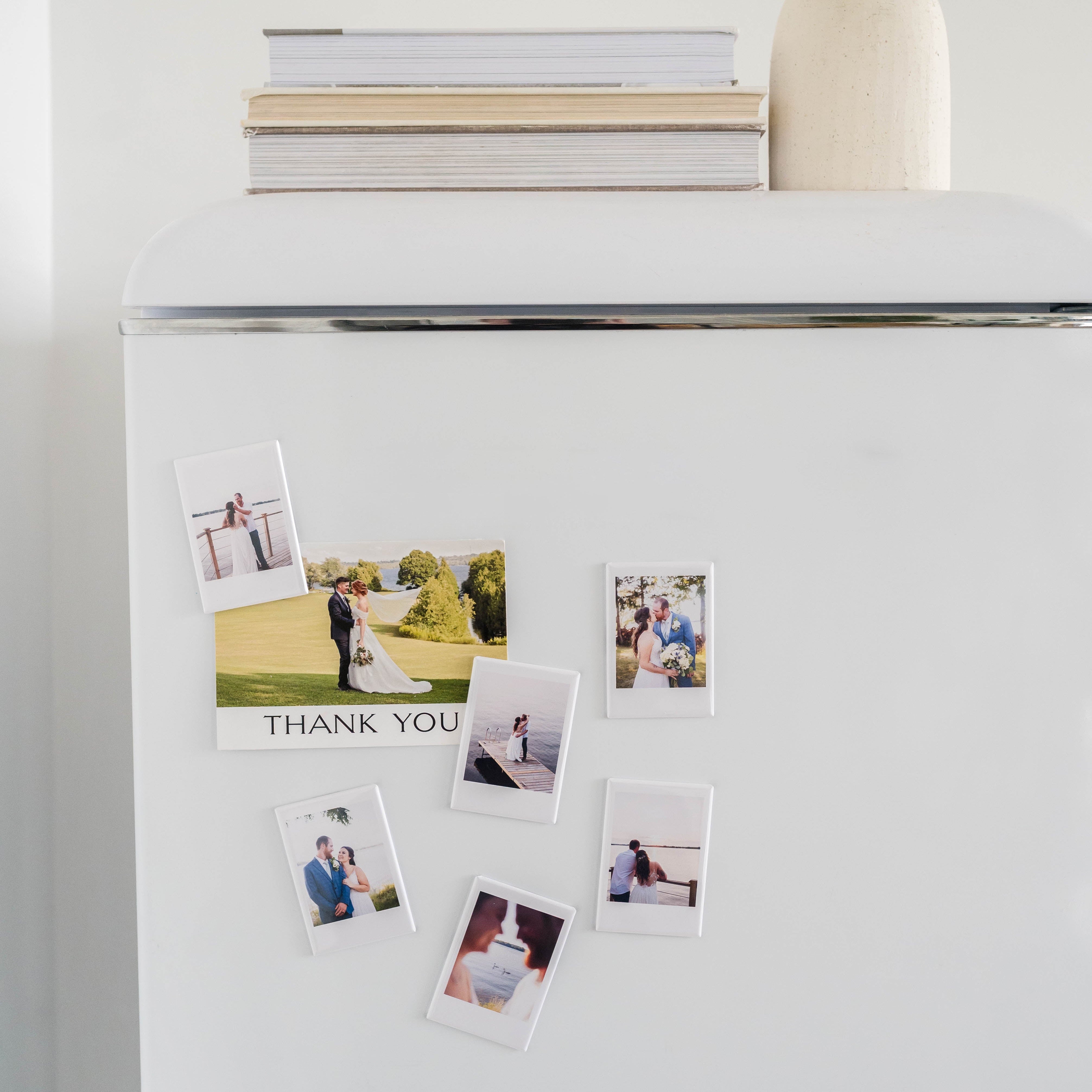 Wedding & Engagement Polaroid Photo Magnets