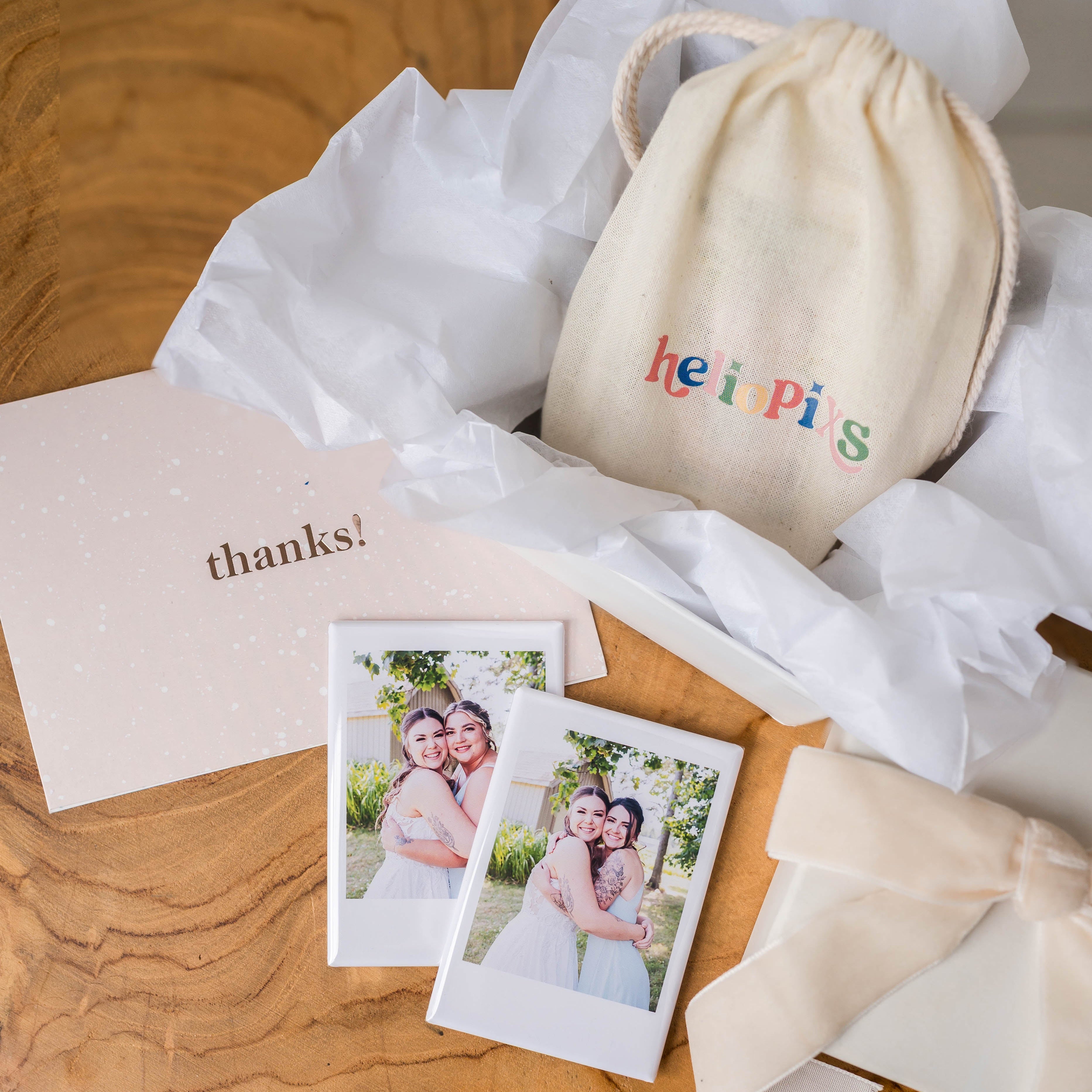 Polaroid Photo Magnets Bridesmaid Gifts