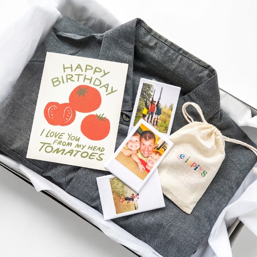 Polaroid Photo Magnets Gift for Dads