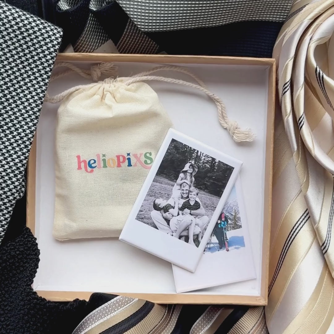 Load video: Polaroid Photo Magnets Father's Day Gifts